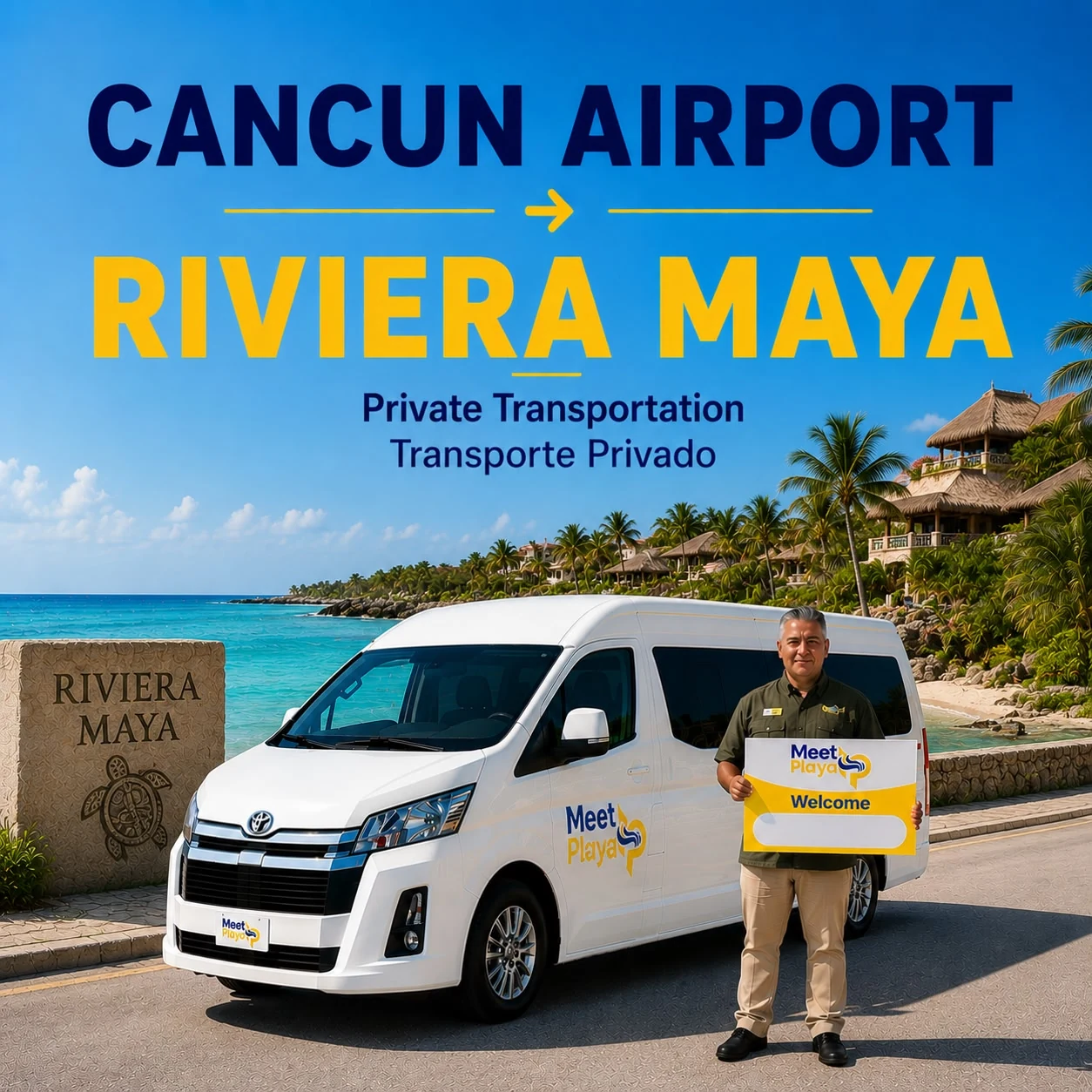 Cancun Airport to Riviera Maya Private Transportation